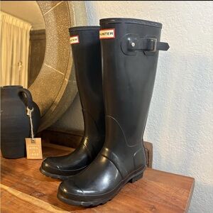 Hunter Classic Black Waterproof Boots